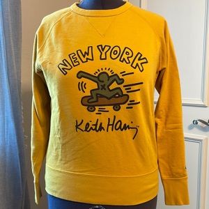 Rare vintage authentic Keith Haring Sweatshirt Small